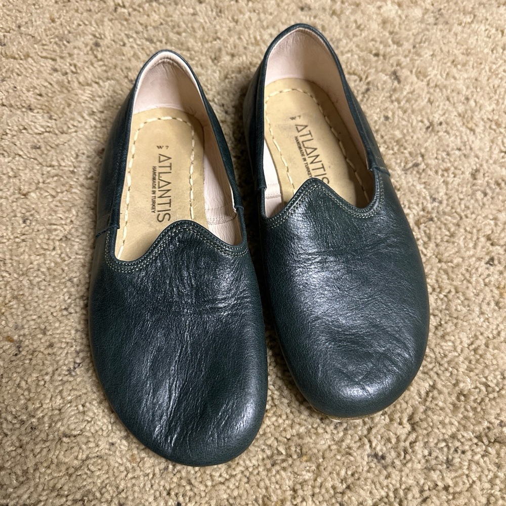 Handmade Turkish Loafers - Atlantis Size 7W (Atlantis)